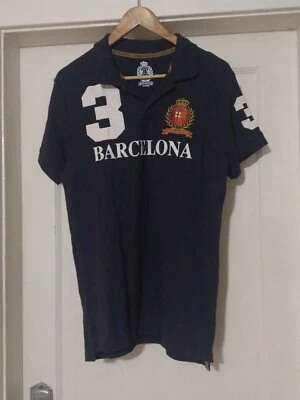 Polo Barcelona Designs Colección Deportiva #3 Polo Negro Hombre Talla L (UU) Foto 1 de 4