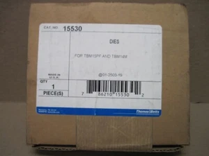 Thomas & Betts 15530 Die Set Orange & Tan Code 50 3/0Awg - Picture 1 of 8