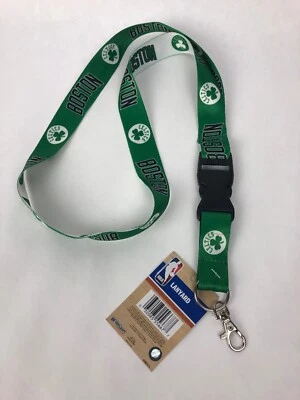 Officially Licensed NBA Boston Celtics Lanyard with Detachable Keychain Buckle - Image 1 of 4