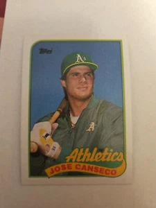 Topps Joseph Canseco 1989 #500 casi nuevo - Imagen 1 de 1
