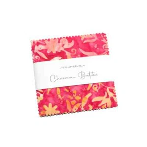 Moda Chroma Batiks 5” Charm Packs. 42 pieces - Picture 1 of 4