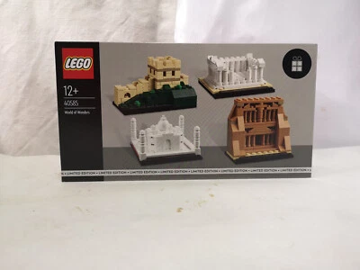 LEGO Architecture 40585 -Un monde de merveilles-Taj Mahal,Parthénon,Pétra neuf - Photo 1/4