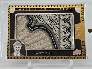 Larry Bird 2016 Ud All Time Greats Master Collection Logo Patch /50 Silber NBA - Bild 1 von 2