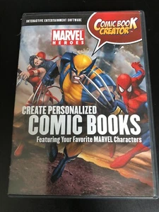 Marvel Heroes Comic Book Creator PC CD-ROM Planet Wide Games Create Comic Pages! - Picture 1 of 3