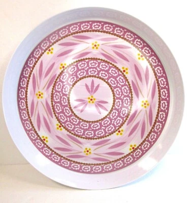 Temptations by Tara Old World 紫色丁香三聚氰胺圆形 15 英寸直径餐盘 — 第 1/4 张图片