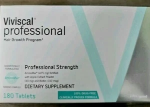 VIVISCAL PROFESSIONAL 180ct.. 3 m. supply. From medical office. Stops hair loss - Picture 1 of 5