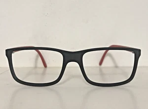 Ralph Lauren Eyeglass Frame PH 2128 5504 53-16-145 Red & Black - Picture 1 of 6