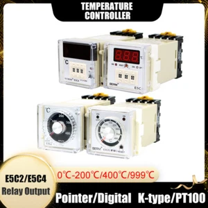 E5C2/E5C4 Pointer/Digital PID Temperature Controller Relay Output K-type/PT100 - Picture 1 of 14