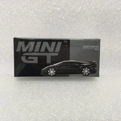 MINI GT 1/64 Bugatti Centodieci Black LHD #MGT00466-L - Image 1 of 2