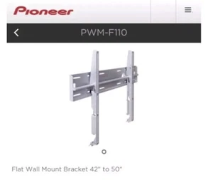 PIONEER PWM-F110 TV WALL MOUNT BRACKET Unopened Box New - Picture 1 of 3