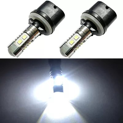 880 899 LED Fog DRL Light Bulbs 2000LM High Power 6000k White Set of 2 - Image 1 of 2