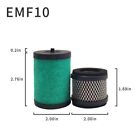 Edwards EMF10 Oil Mist Exhaust Filter Element & Odor Filter for Vacuum Pumps RV8