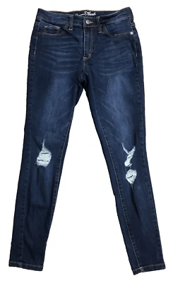 Womens Size 4/27S Universal Thread High Rise Jegging Jeans Distressed Ripped - Изображение 1 из 4