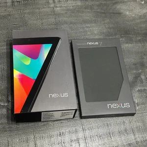 BUNDLE Asus Google Nexus 7 2012 16GB 1st Gen + Travel Cover (Dark Grey 1st Gen) - Picture 1 of 8