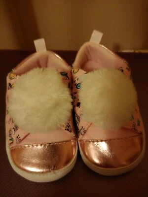 Zapatos de bebé First Steps Texstile rosa 9-12 M Foto 1 de 4