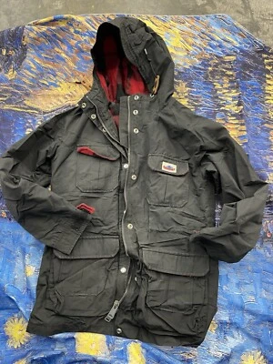Chaqueta PENFIELD 60/40 Negra Capucha Montaña Parka Kasson Talla S H20 Foto 1 de 4
