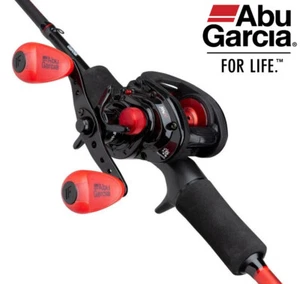 Abu Garcia Max X Bait Casting Combo 6'6" Rod Reel Lure Sea Fishing Combo LH - Picture 1 of 4
