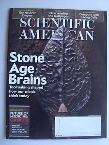 Scientific American Apr 2016: Stone Age Brains, Neuron Enigma, Galapagos, Cancer - Picture 1 of 3