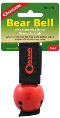 Sino de urso Coghlan com silenciador magnético - Imagem 1 de 2