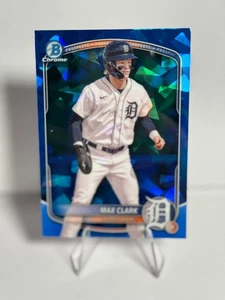 2025 Bowman Chrome Sapphire Max Clark Tigers BCP-24 - Picture 1 of 2