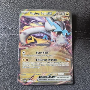 Carta Pokémon Raging Bolt EX 123/162 2024 Fuerzas Temporales - Imagen 1 de 2