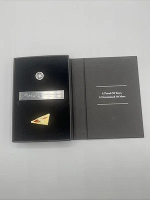 Yamaha 50 Aniversario Compañía Conmemorativa Juego de 3 Pin Solapas Japón Coleccionable Foto 1 de 4