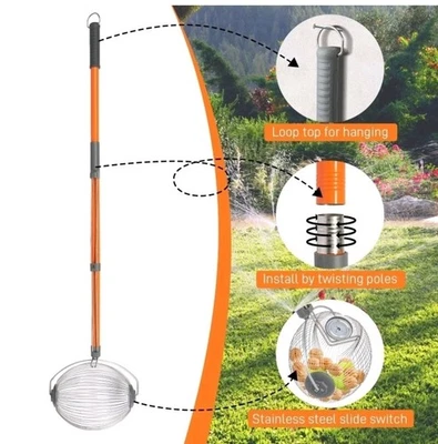 Nut Gatherer, Walnut Picker Upper Roller, Pinecone Picker Upper Golf Ball - Image 1 of 4