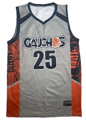 Vintage Gauchos NYC Bronx #25 Basketball jersey  Size XL - Image 1 of 4