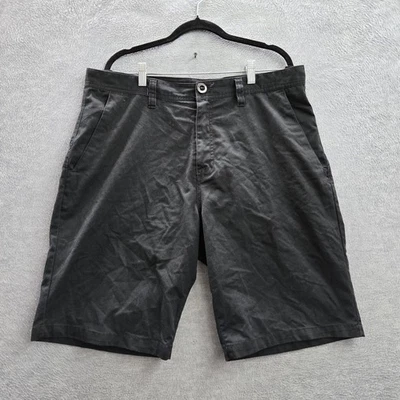 Volcom Men Shorts 36 Black Chino 10" Inseam - Image 1 of 4