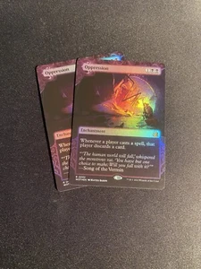 X2 MTG Oppression #0032 Foil Rare Wilds of Eldraine: Enchanting Tales (WOT) - Picture 1 of 1