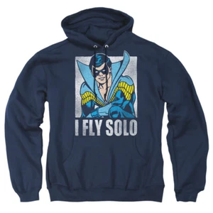 Nightwing "Fly Solo" Pullover Hoodie, Sweatshirt or Long Sleeve T-Shirt - Picture 1 of 10