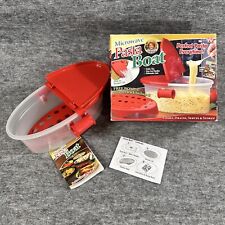Microwave Pasta Boat Cooker Seen On TV Perfect Pasta Cooks Drains Serves Stores