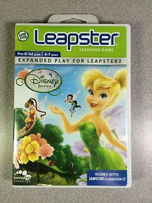 Leap Frog Disney Fairies Leapster Expanded For Leapster 2 Learning Game Works! - Image 1 of 4