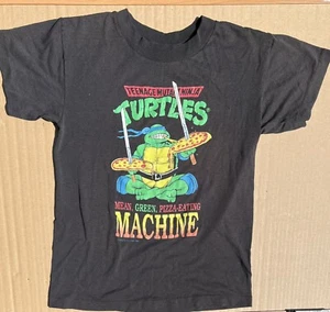 Vintage Teenage Mutant Ninja Turtles T-Shirt 1990 Youth Medium - Bild 1 von 1