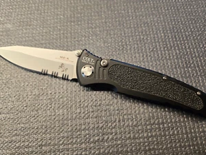 Vintage Colt M4-K Button Lock Folding Knife Fred Carter Design - Picture 1 of 11