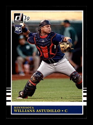 2019 Donruss #241 Willians Astudillo RC Minnesota Twins - Image 1 of 2