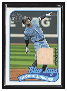 George Springer - 2024 Topps '89 Topps Relics #89BRGS - Picture 1 of 2
