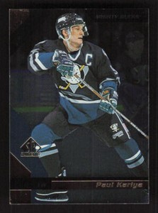 1997 SP Authentic  #6 Paul Kariya Anaheim Mighty Ducks