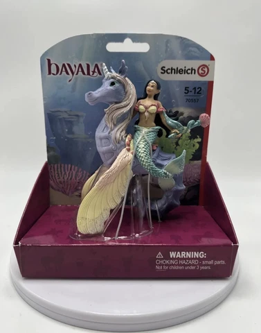 Bayala Mermaid Isabelle Riding Seahorse Unicorn 5" Action Figure NEW Cover