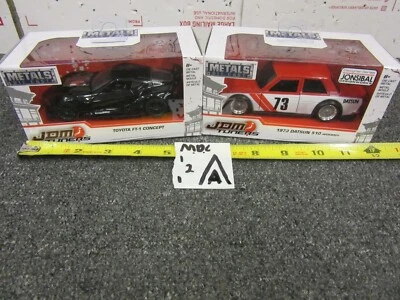 JDM TUNERS METALS JONSIBAL DATSUN 510 Widebody & TOYOTA FT-1 Concept 1:32 Scale - Image 1 of 4