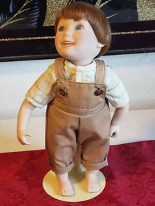  Porcelain 1993 boy  Doll . - Picture 1 of 12