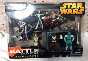 2005 Star Wars Battle Packs Jedi vs Sith Brandneu - Bild 1 von 3