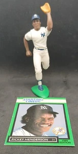 1989 Kenner Starting Lineup & Starting Lineup Card - Rickey Henderson - Yankees - Picture 1 of 2
