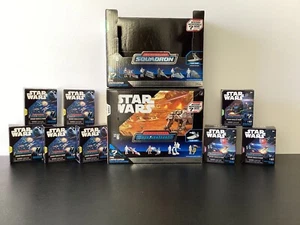 Star Wars Micro Galaxy Squadron Scout Class Lot 20 Figures +2 Display Boxes - Picture 1 of 17