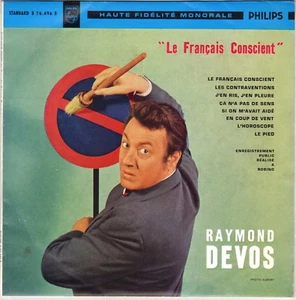RAYMOND DEVOS "LE FRANCAIS CONSCIENT" 50'S 25 CM PHILIPS 76.496 - Picture 1 of 2