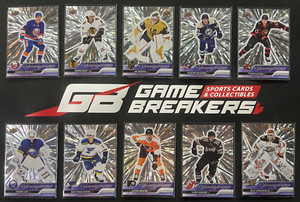 2023-24 Upper Deck Outburst Silver Young Guns Rookie #249 Olle Eriksson Ek