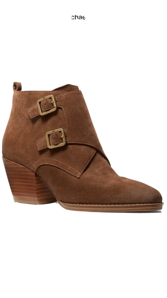 Michael Michael Kors Loni Ankle BOOTIES in Luggage Size 10m