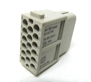 (NEW) Harting Han DDD Module 17P Female Connector 09 14 017 3101 - Picture 1 of 6