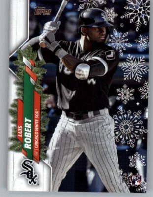 2020 Topps Walmart Holiday #HW2 Luis Robert RC (ref 154524) - Image 1 of 2