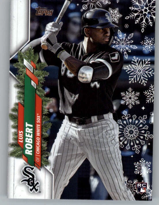 2020 Topps Walmart Holiday #HW2 Luis Robert RC (ref 154524) - Image 1 of 2